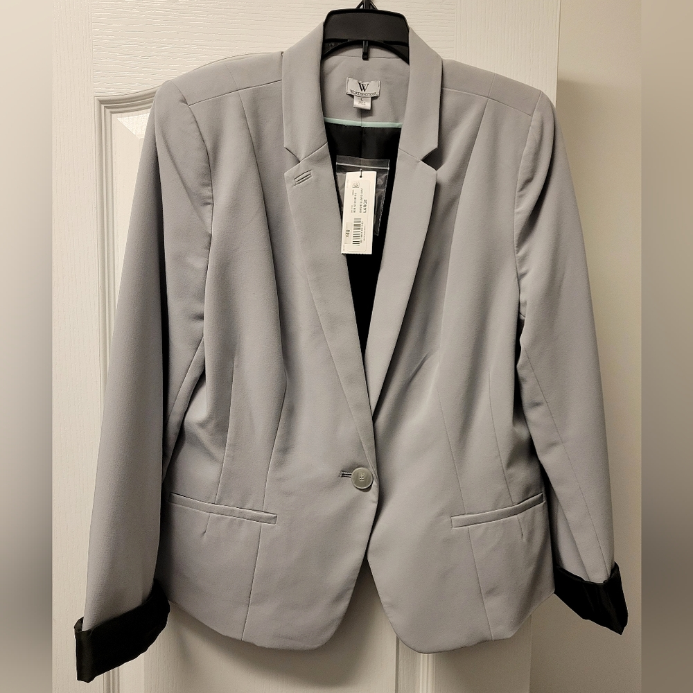 Worthington Gray Blazer (NEW WITH TAGS)